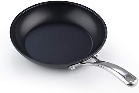 Cooks Standard Hard Anodized Nonstick 8-Inch Frying Pan for Omelets, Ideal for Cooking Eggs, Durable & Easy to Clean, Cl