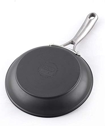 Cooks Standard Hard Anodized Nonstick 8-Inch Frying Pan for Omelets, Ideal for Cooking Eggs, Durable & Easy to Clean, Cl