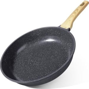GiPP Non Stick Frying Pan - 8" Ceramic Coated Skillet for Cooking, Non-Toxic Omelette Pan with Stay Cool Handle, Inducti
